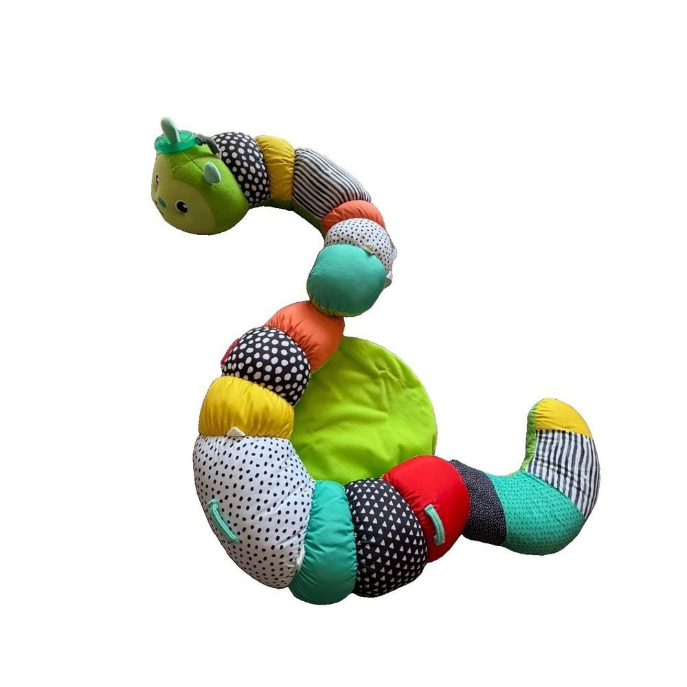 Infantino Caterpillar Prop-A-Pillar Tummy Time Seated Support Pillow